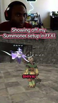 Showing Off My Summoner Setup in FFXI