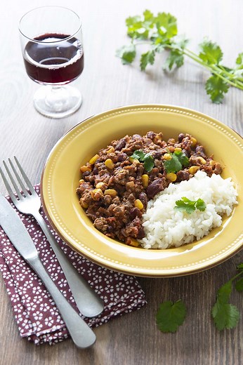 Chili con carne de Cyril Lignac - Tous en cuisine - Recettes de cuisine Ôdélices