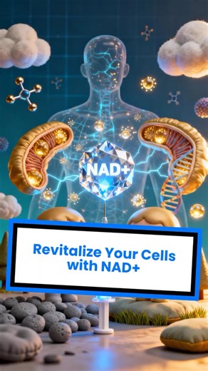revitalize your cells with NAD+ injections