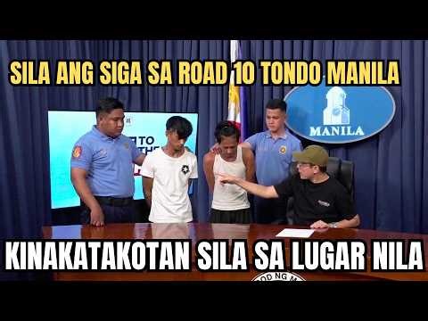 MGA SIGA AT KINAKATAKOTAN SA ROAD 10 TONDO. NAMBIKTIKMA ULIT. PERO BUMAIT NUNG KAHARAP NA SI YORME.