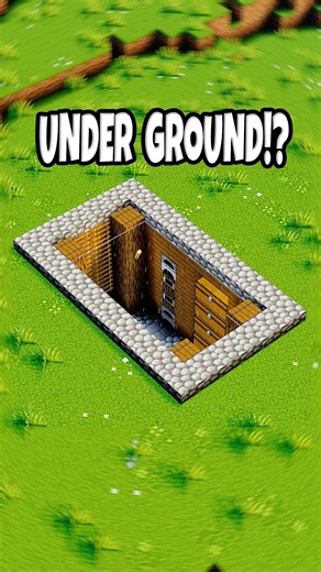 This Underground Minecraft House Is SO Easy! #minecraft