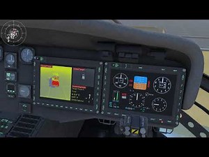 Silantro Unity3D Helicopter Simulator: Cockpit Controls + MFD Test