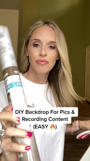 Affordable DIY Backdrop Solution for Social Media Content Creation