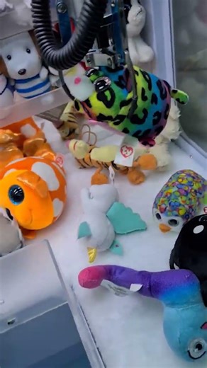 Claw Machine Gameplay Winning Stuff Multi View