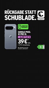 Dein Handy verdient mehr als die Schublade. Der congstar Rückgabedeal regelt. | congstar