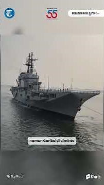 Indonesia's First Aircraft Carrier Arrives! Giuseppe Garibaldi to be Used for Humanitarian Missions