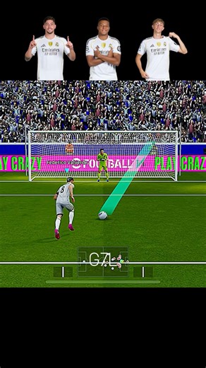 Valverde 🆚 Mbappe 🆚 Huijsen 🔥 Penalty Challenge #efootball2026