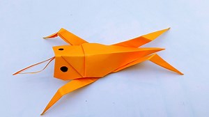 11K views · 49 reactions | How to fold origami grasshopper step by step - DIY origami toy making tutorial - DIY and paper crafts #Crafts #Origami #DIYIdeas | DIY And Paper Crafts | Facebook