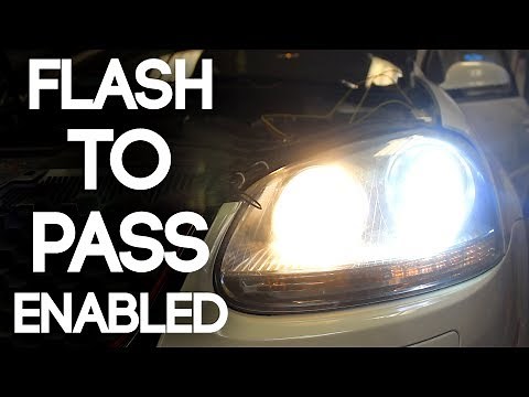How To Enable Flash To Pass / Dual Highbeams