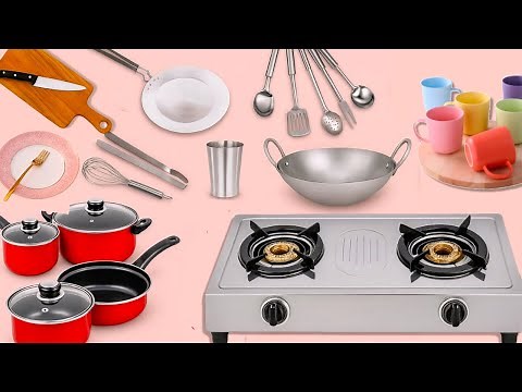 16 Cute Kitchen Set DIY | Miniature | Paper Craft | Things to do when your bored | 5 minute Crafts