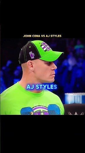 John Cena vs AJ Styles 🔥🥵| SmackDown 2018 Match Edit‼️☠️