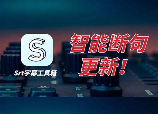 【macOS&Windows】“SRT字幕工具箱”新功能：忽略缩写，改善“智能断句”的准确度！支持更多的标点符号