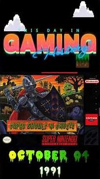 This Day in Gaming History | 🎮Super Ghouls ’n Ghosts (1991) 🦇