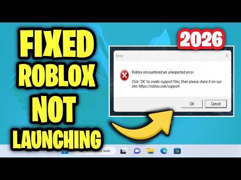 How to FIX Roblox Encountered an Unexpected Error (2026)