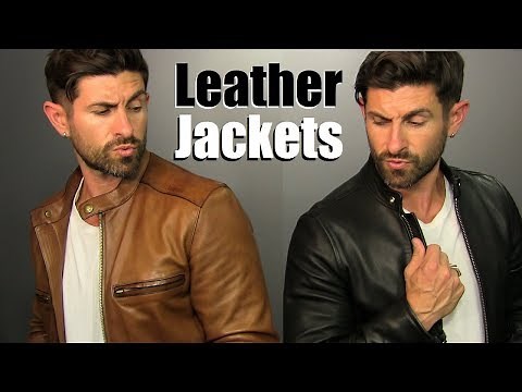 Where To Buy BADASS Leather Jackets This Season & 4 BADASS Ways To Wear Them!