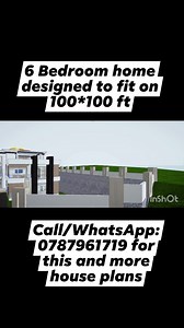 4K views · 86 reactions | 6 – Bedroom home designed to fit on a plot...