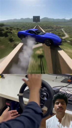 Corvette Unbelievable Stunt ☠️ #viral #frozahorizon5 #gaming