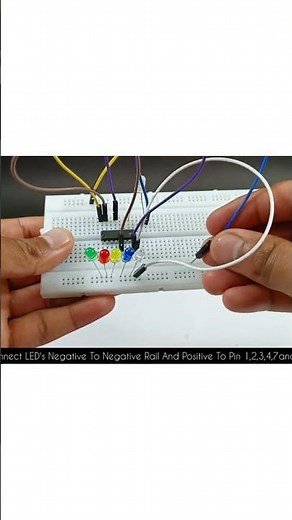 DIY Electronic Dice Using LED Lights