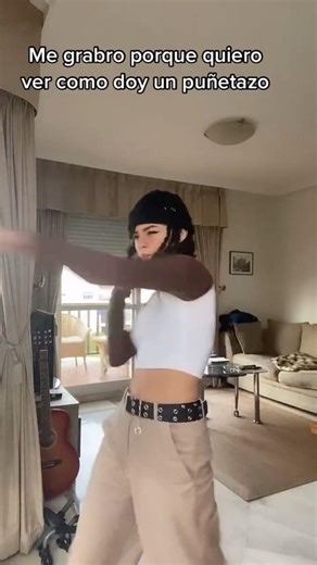 I wanted to record myself throwing a punch but it went wrong 😂