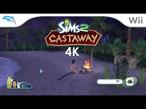 The Sims 2: Castaway (4K / 2160p / 60fps) | Dolphin Emulator 5.0-18212 | Nintendo Wii