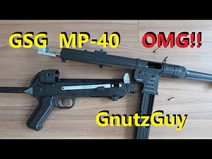 WTH? Takedown & Sloppy trigger issues. GSG MP-40 9mm & 22lr. *