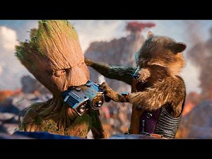 THOR 4: LOVE AND THUNDER - Teen Groot and Rocket Fight! (2022)