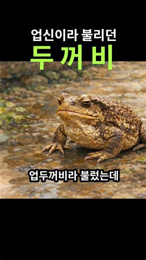 옛사람들이 집에 있던 두꺼비를 쫓지 않은 이유 #오디오북 #옛날이야기 #무서운이야기