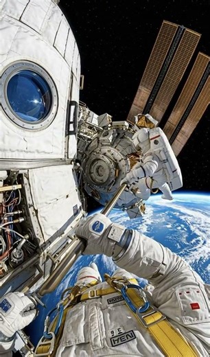 POV: ISS ( international space station) #space #nasa #planet