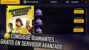 CONSIGUE LOS DIAMANTES GRATIS DEL SERVIDOR AVANZADO en FREE FIRE LATAM 😱 *evento de diamantes*😏🙂 Credito a:(jorgeplay) | Gold Legend Game