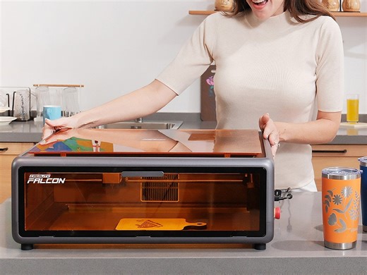 Creality Falcon A1: The $549 Smart Laser Cutter That Recognizes Materials Before Cutting Them - Yanko Design