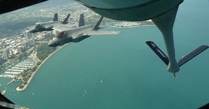 Chicago Air and Water Show: Behind the scenes of the KC-135 Stratotanker
