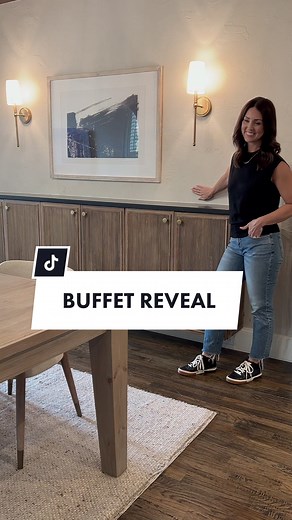 FINAL IKEA HACK! DIY Floating Buffet using ikea ivar cabinets! Loved using @Worx Tools ! #diyproject #ikeahack #worxtools #partner