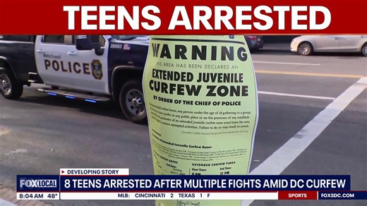 8 teens arrested after multiple fights in Southwest DC
