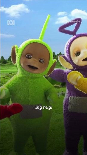 Cannot unsee 😅 #TheWeekly #MargaretPomeranz #Teletubbies #Review #Funny #Comedy #Shorts