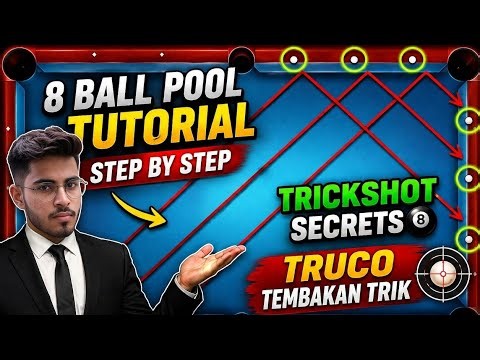 🔥 99% Players Can't Do These Trick Shots! 🤯 | 8 Ball Pool Tutorial 🎱