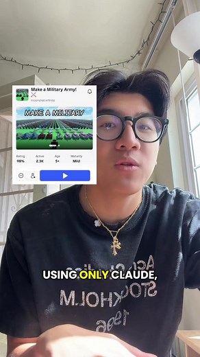 i made this roblox game with claude scripting, but it was not just one prompt and magically done. it was a ton of testing, debugging, reprompting, and slowly getting each system how i wanted it #robloxdev #vibecoding #claudecode #robloxdeveloper #robloxstudio