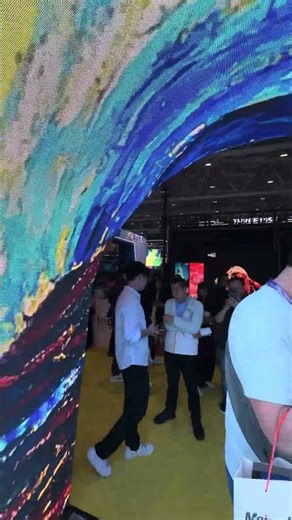 LED Cave Immersive Display #Chasing195 #DevenD121D #China #CantonFair