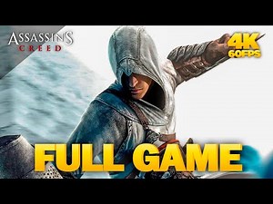 Assassin's Creed REMASTERED Gameplay Walkthrough FULL GAME (4K 60FPS RAY TRACING) No Commentary