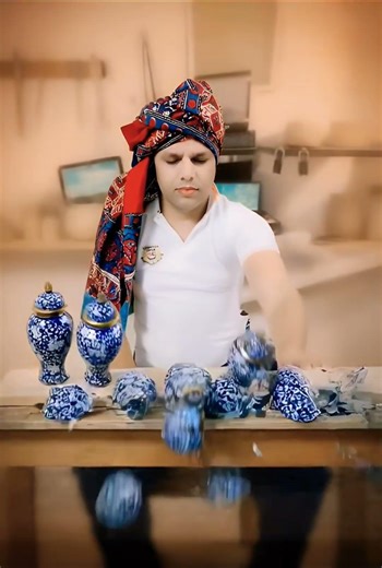 Beautiful Ceramic Jars One Mistake and Everything Shattered 💔 | Pottery Disaster#shorts #pottery