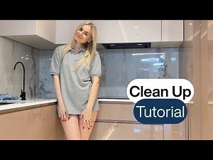 [4K] Gentle Kitchen Cleaning | Calm ASMR with Queen Clean