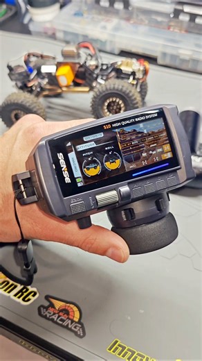 This RC remote is badass! Live telemetry!