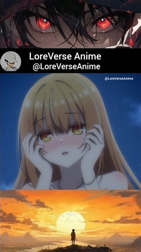 She is blush and So cute 😚 #anime #animeedit