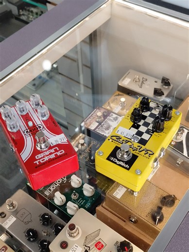 An MXR Gran Torino OD and a Digitech CabDryVR! #guitarpedals #overdrive #musicgoround #shoplocal