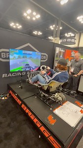 The Kart Simulator at the Briggs & Stratton booth is always super RAD! | KartSpeed Solutions