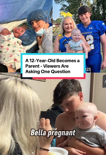 Hunter was only TWELVE years old when he got his girlfriend, Bella, pregnant. A lot of people speculate that Bella's mom is not only exploiting the situation, but more or less allowed this to happen. What do you think? #tIcunexpected #unexpectedpregnancy #teenpregnancy #teenmom #12andpregnantnment...