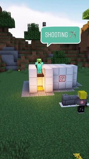 Minecraft Shooting Minigame Build Tutorial