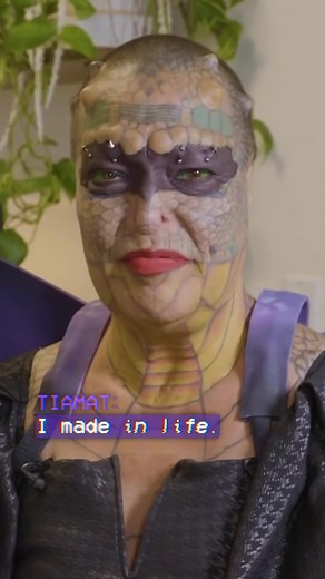 Tiamat discusses her relationship with her son (watch the full vid “I spent a day with DRAGON LADY & CLOWN MAN” on YT: anthonypadilla)
