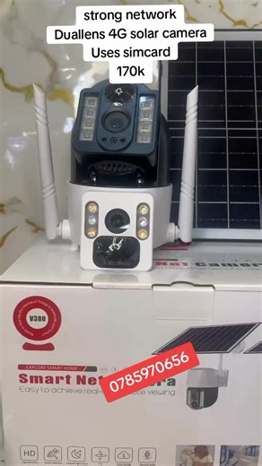 tighten your security with waterproof solar camera#securitycamera #cctv #foryoupage