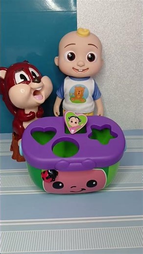 Unique CoComelon Shape Sorter Basket