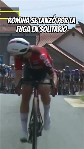 🇲🇽 Romina launched a solo breakaway #TourdeFranceFemmes #Cycling #RideBikeMx #Cycling